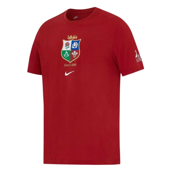 Nike Heren British & Irish Lions T-Shirt (Pepper Red/Wit) - Image 3