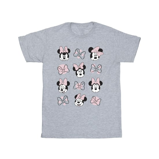 Disney Mens Minnie Mouse Multiple T-Shirt (Sports Grey) - Image 2