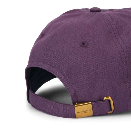 Kurt Geiger London Cotton Kurt Embroidered Cap Hat - Image 3