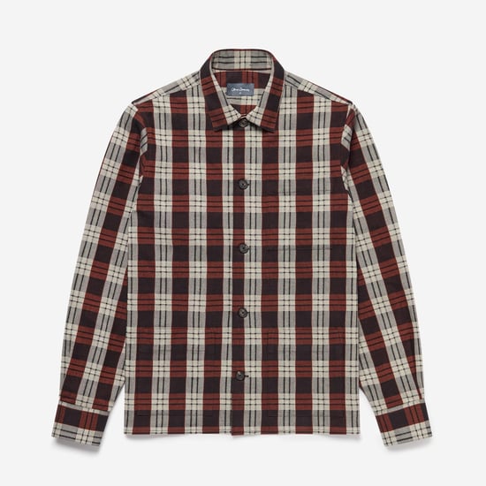 Oliver Sweeney Brushed Cotton Check Overshirt - Image 1