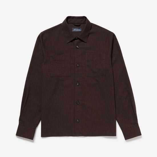 Oliver Sweeney Cotton/Wool Blend Overshirt - Image 1
