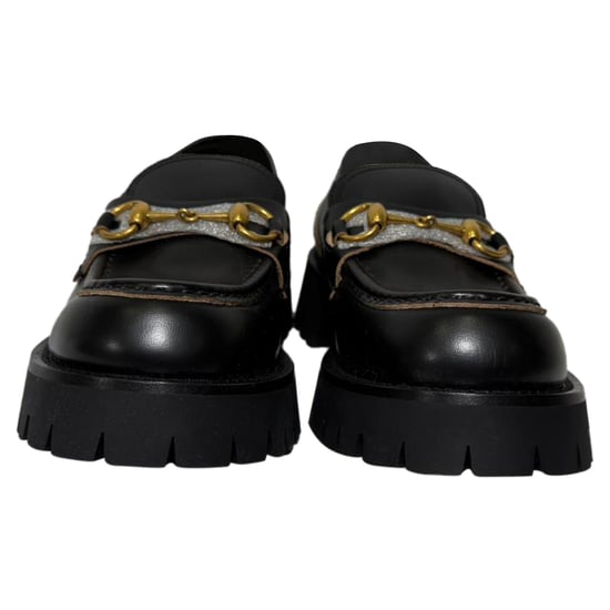 Gucci Harald Horsebit Loafers in Black Leather - Image 2