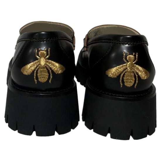 Gucci Harald Horsebit Loafers in Black Leather - Image 3