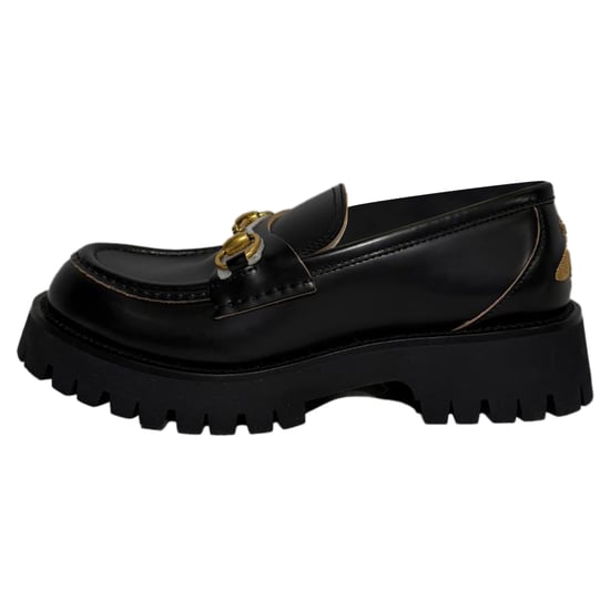 Gucci Harald Horsebit Loafers in Black Leather - Image 4