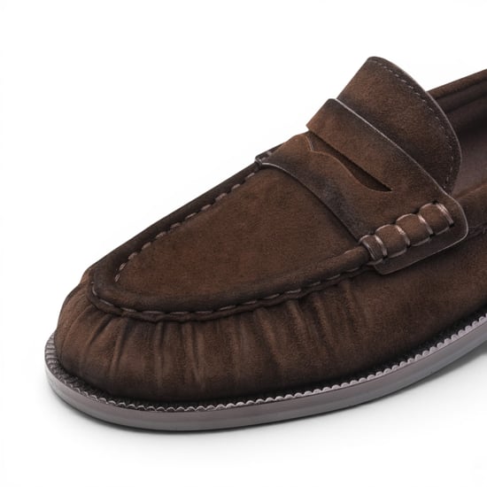 Tamaris Women's Brown Leather Loafer Casual Shoes - 24251-47 - Image 5