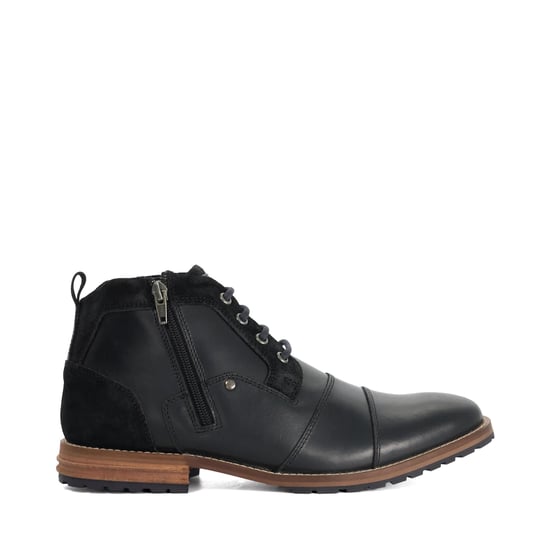 Dune Mens Cappa - Cleated Sole Lace Up Leather Boot - Image 2