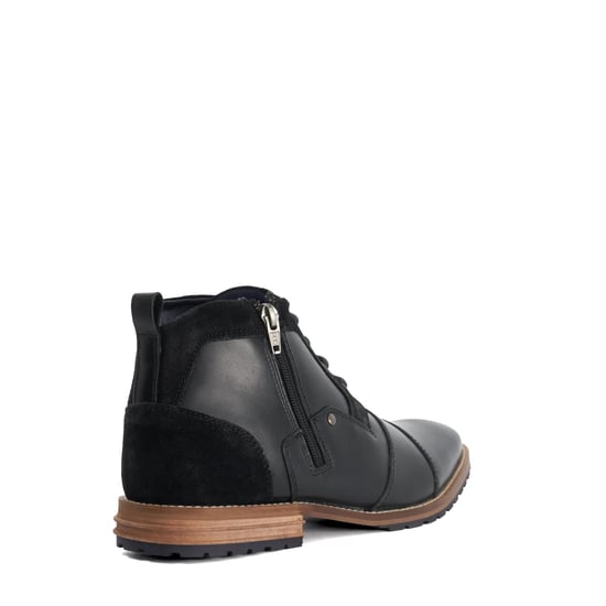 Dune Mens Cappa - Cleated Sole Lace Up Leather Boot - Image 4