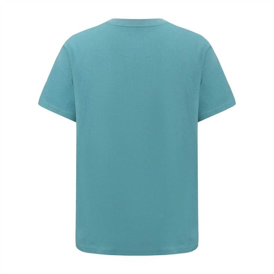 Pretty Green Heren T-shirt katoen met logo (Teal) - Image 2