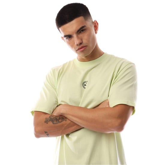 Marshall Artist Heren-T-shirt met logo, reguliere pasvorm (Kalk) - Image 3