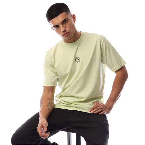 Marshall Artist Heren-T-shirt met logo, reguliere pasvorm (Kalk) - Image 4
