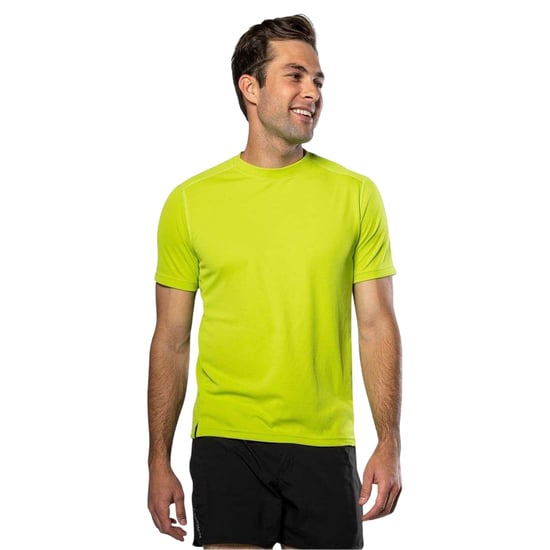 Nathan Heren-T-shirt met korte mouwen, pasvorm ‘Rise Regular’ (Heldere kalk) - Image 2