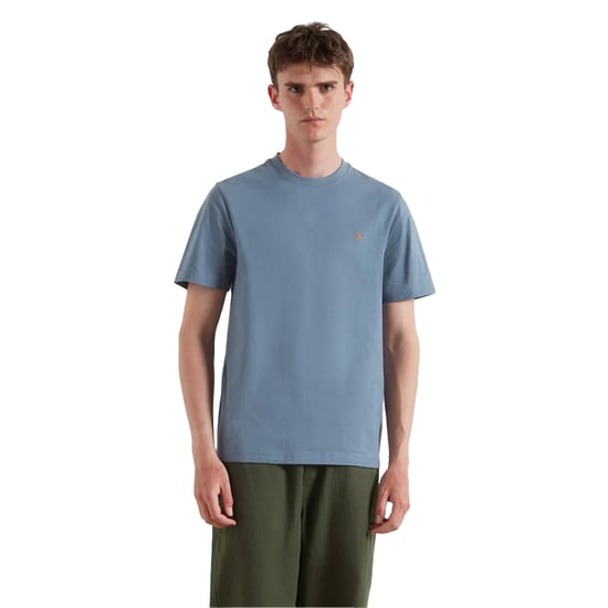 Farah Mens Logo Regular T-Shirt (Kritblått) - Image 3
