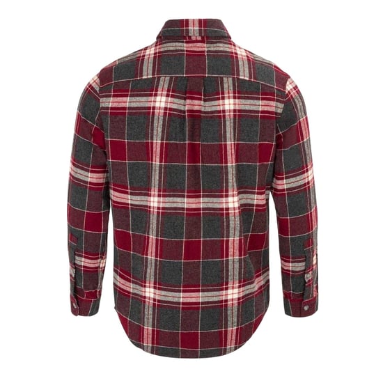 Firetrap Geruit herenoverhemd (Zwart, Rood) - Image 2
