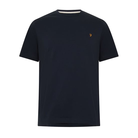 Farah Heren Harrow Korte Mouwen T-Shirt (Echte Marineblauw) - Image 1