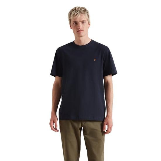 Farah Mens Logo Regular T-Shirt (Marinblått) - Image 2