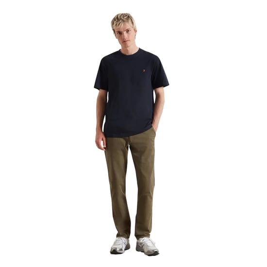 Farah Mens Logo Regular T-Shirt (Marinblått) - Image 3