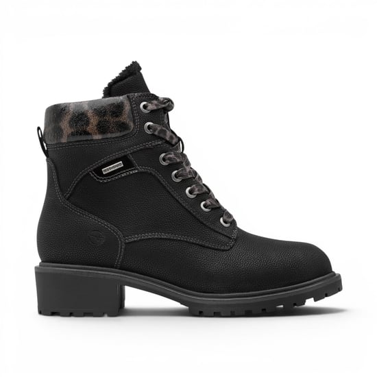 Tamaris dames zwarte warme veters winters buitenenkellaarzen - 26266-43 - Image 1