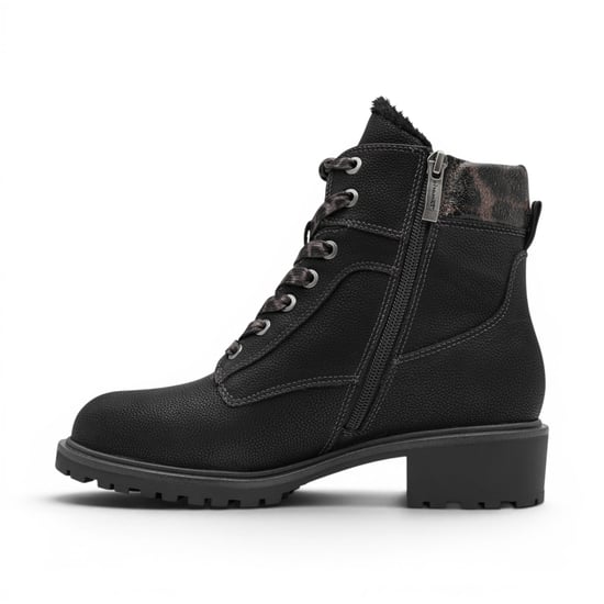 Tamaris dames zwarte warme veters winters buitenenkellaarzen - 26266-43 - Image 3