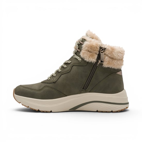 Tamaris Women's Green Warm Winter Waterproof Snörningsstövlar - 26278-45 - Image 3