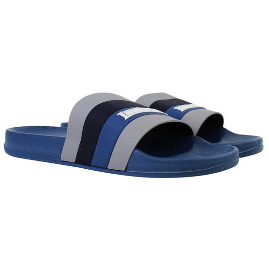 Lambretta Prince Mens Blue Sliders - Image 2