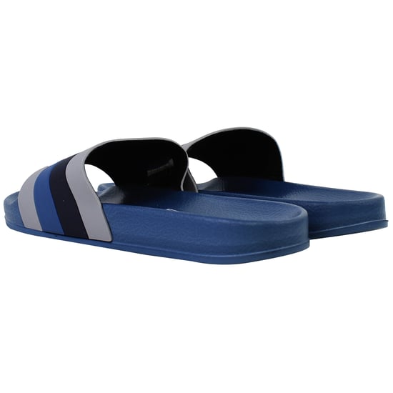 Lambretta Prince Mens Blue Sliders - Image 3
