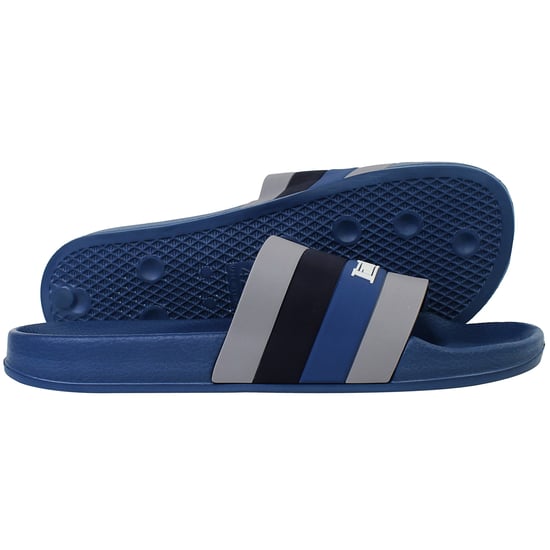 Lambretta Prince Mens Blue Sliders - Image 4
