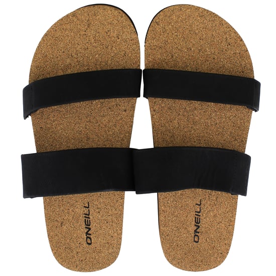 O'Neill Cork Womens Black Sliders - Image 1