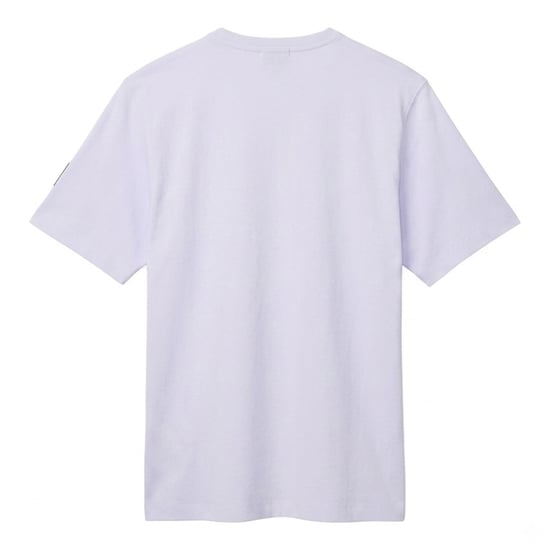 Calvin Klein Heren Badge Ronde Hals Regular T-shirt (Lilac) - Image 2