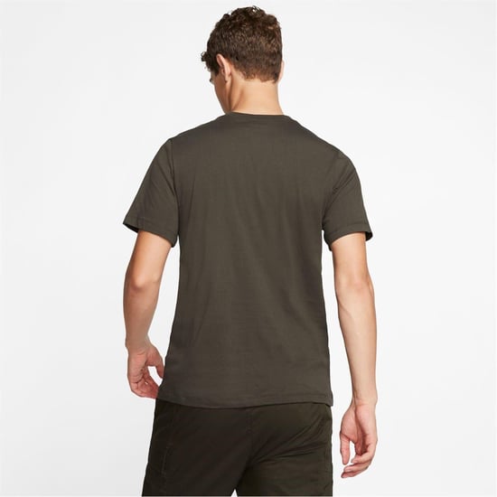 Nike Heren Club T-Shirt (Sequoia groen/wit) - Image 4