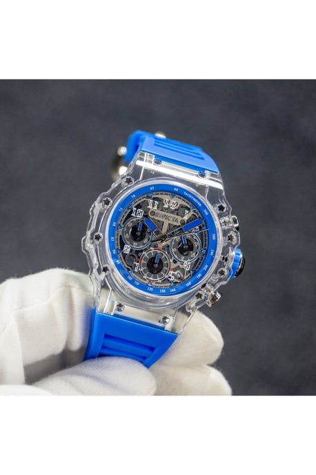 Invicta Racing 69678 Herenhorloge - Quartz Uurwerk - Acryl met Zilveren Wijzerplaat - 43 mm - Image 2