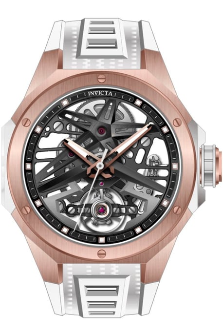 Invicta Celestial 69539 Herrklocka - Mekaniskt Verk - Rostfritt Stål med Svart Zifferblad - 43 mm - Image 1