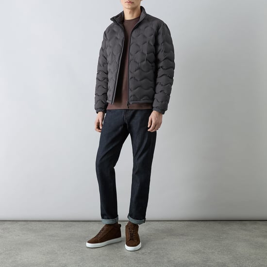 Oliver Sweeney Padded Funnel Neck Down Jacket - Image 4