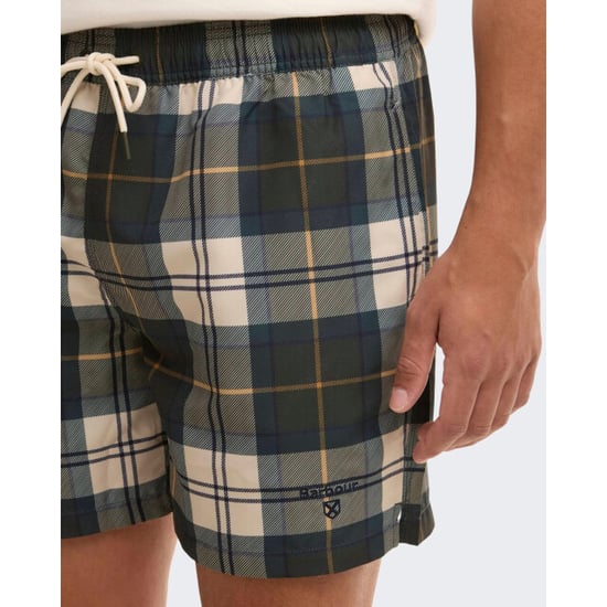 Barbour Heren staple tartan swim short bodywarmer - Image 3