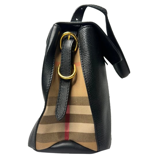 Burberry Medium Camberley Shoulder Bag in Black Leather - Image 3