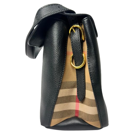 Burberry Medium Camberley Shoulder Bag in Black Leather - Image 5