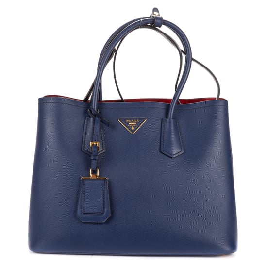 Cuir Double Handle Tote Schoudertas - Image 1