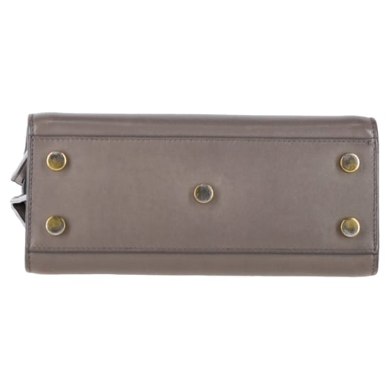 Saint Laurent Nano Sac de Jour Tote in Grey Leather - Image 4