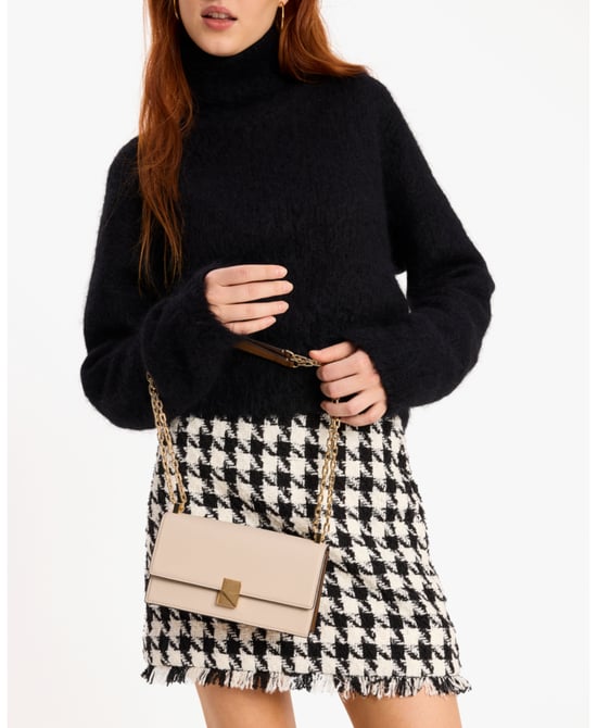 Deco Colorblocked Mini Flap Chain Crossbody - Image 3