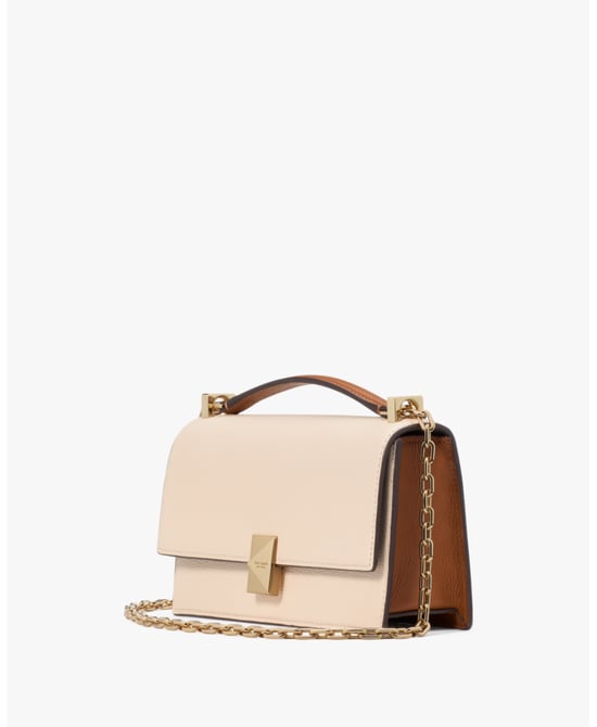 Deco Colorblocked Mini Flap Chain Crossbody - Image 4
