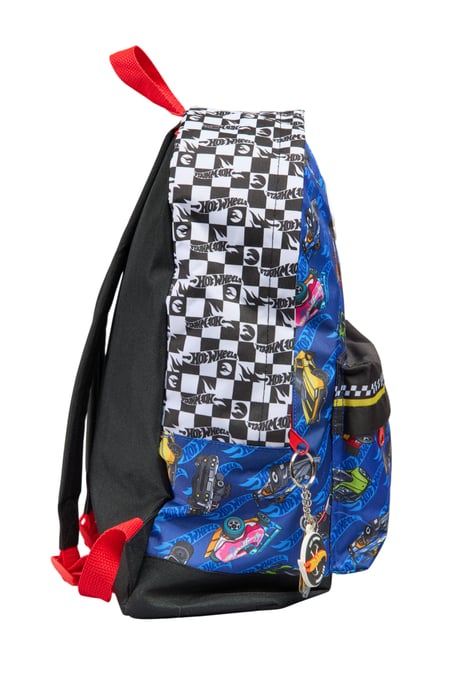 Hot Wheels Childrens Backpack Aop Roxy Backpack Zip Fastening blue multi - Image 3