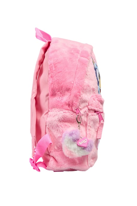 Bluey Childrens Backpack Plush Roxy Backpack Zip Fastening pink - Image 4