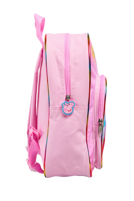 Peppa Pig Childrens Backpack Star Backpack Zip Fastening pink multi - Image 5