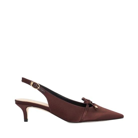 Dune Ladies Cassie - Bow-Detail Slingback Court Shoes - Image 2
