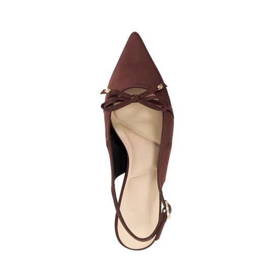 Dune Ladies Cassie - Bow-Detail Slingback Court Shoes - Image 3