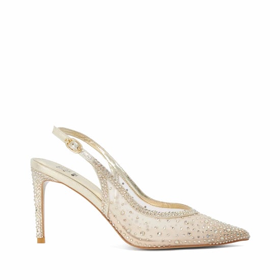 Dune Ladies Cypress - Embellished Slingback Court Shoes - Image 2