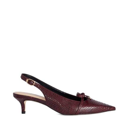 Dune Ladies Cassie - Bow-Detail Slingback Court Shoes - Image 2