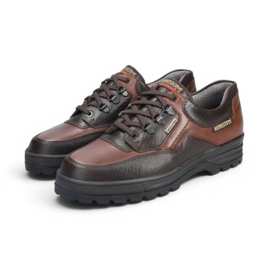 Mephisto herrarnas läderkastanjebruna promenadskor - Barracuda MT 742 - Image 3