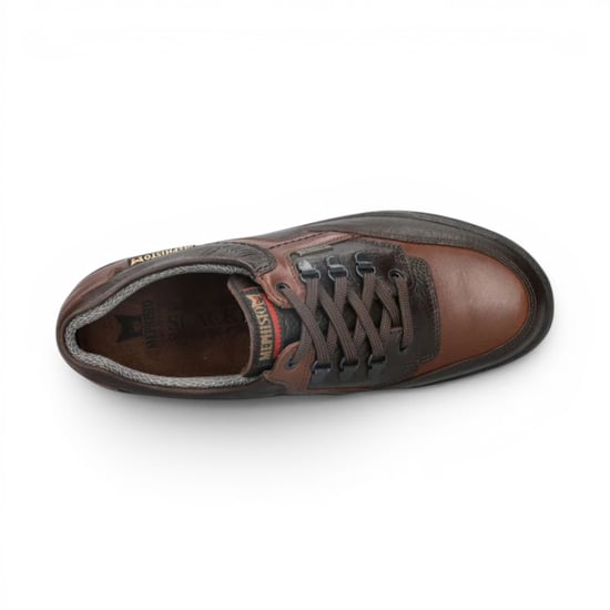 Mephisto herrarnas läderkastanjebruna promenadskor - Barracuda MT 742 - Image 4