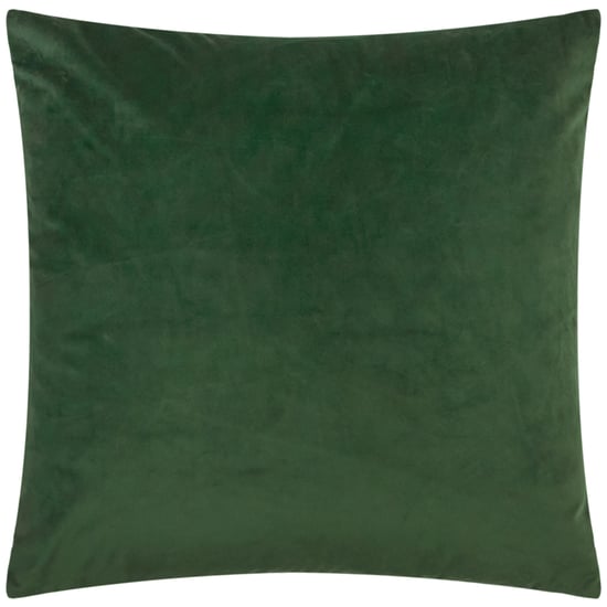 Furn Winter Pines Embroidered Faux Fur Polyester Filled Cushion - Image 2