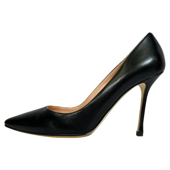 Sergio Rossi Godiva Pumps in Black Leather - Image 4